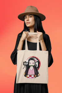 Tote Bag demon slayer - nezuko