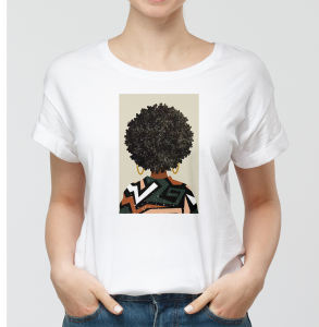 T-shirt Unisex afro women
