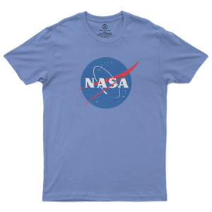 T-Shirt NASA bleu