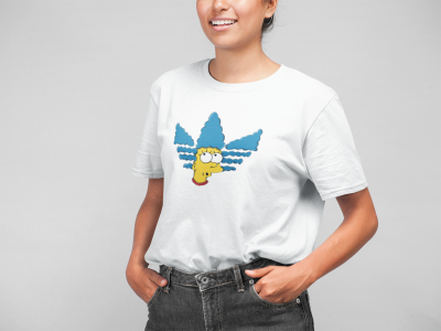 T-shirt adidas marge simpson
