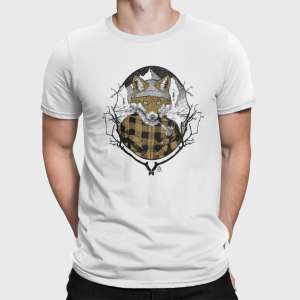 T-Shirt Fox Hipster