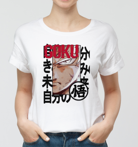 T-Shirt FEMME DBZ - god saiyan
