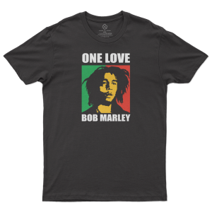 T-shirt Homme Bob marley - one love