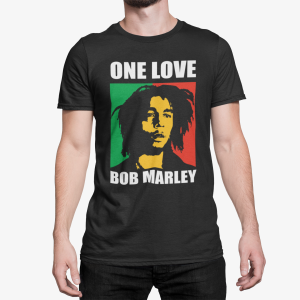 T-shirt Homme Bob marley - one love
