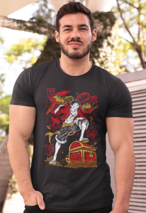 T-SHIRT ONE PIECE - LUFFY TRESOR