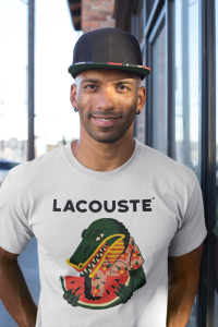 T Shirts unisex blanc LACOUSTE