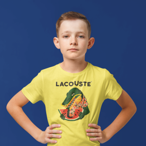 T-Shirt jaune enfant LACOUSTE