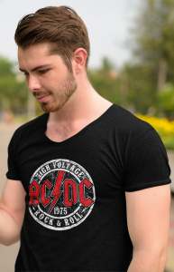 T-shirt unisex ACDC high voltage 1975