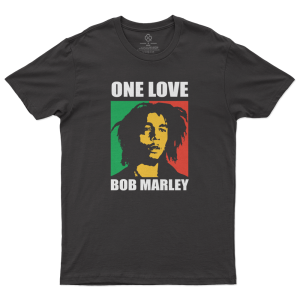 Tshirt Enfant bob marley - one love