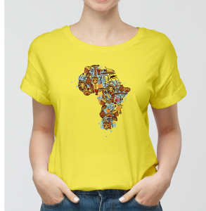 T-shirt unisex mama africa COLOR