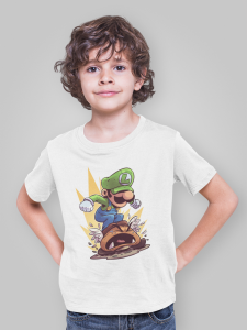T-shirt Enfant - MARIO - luigi champi
