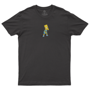 T-Shirt Unisex bart simpson something stupid