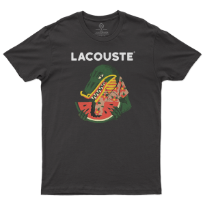 T-shirt unisex noir  LACOUSTE