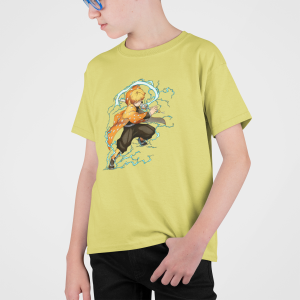 T-shirt Enfant zenitsu demon slayer