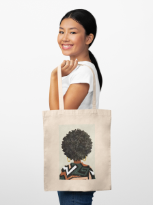 Tote bag Afro women