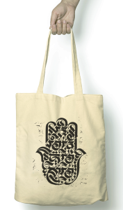 TOTE BAG KHAMSSA CALIGRAPHIE