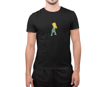 T-Shirt Unisex bart simpson something stupid