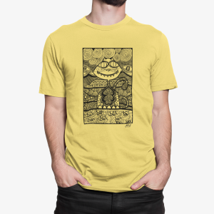 T-shirt jaune EL GATT