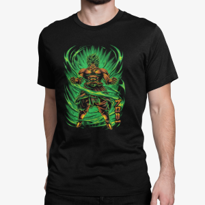 T-shirt Homme - DBZ  broly super saiyan