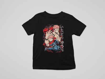 T-SHIRT ENFANT JUJUTSU KAISEN - yuji x sokuna