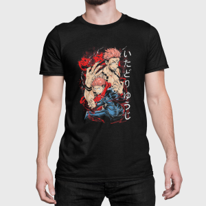 T-SHIRT JUJUTSU KAISEN - yuji x sokuna