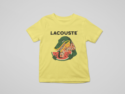 T-Shirt jaune enfant LACOUSTE