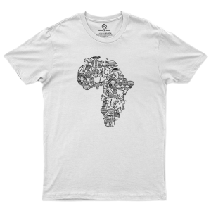 T-Shirt Hommes - Mama africa  monochrome