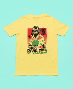 T-shirt Dark Vador en vacance