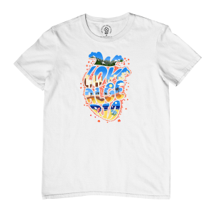 T-Shirt Hommes LOVE ALGERIA HEART