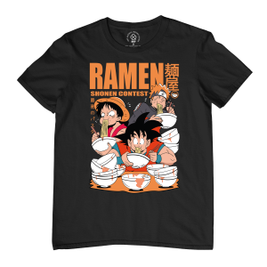 Luffy x Goku x Naruto Ramen Battle